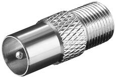 Goobay KOAX/IEC Male - F Female Adapter