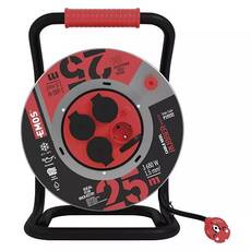 Emos kültéri kábeldob 25m 230V 1,5mm2 P19222