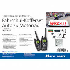 Midland G7E Pro PMR Walkie-Talkie 2pcs Motorcycle Driving Instructor