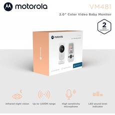 Motorola VM481 Indoor Video Baby Monitor