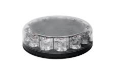 Strobos LED Baquda mobil figyelmeztető jelzés, víztiszta/sárga