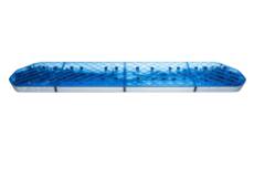 Strobos LED Elba 45, 125 cm, 22ML, 12/24V, fényhíd, kék/kék