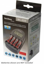 TechnoLine BC-450 intelligens akkumulátor töltő