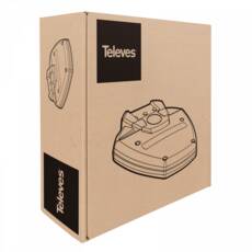 Televes Omninova BOSS 360° White Antenna for FM/VHF/UHF Bands