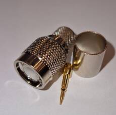 TNC Male Crimp Connector H-1000