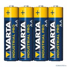 Varta Industrial Pro AA Alkaline Battery LR6 BL4