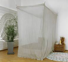 YShield BTE Shielding Canopy Box Single Bed Silver-tulle