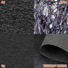 YShield NCV95 Shielding Carbonized Polyester Fleece (95 cm x 1 meter)